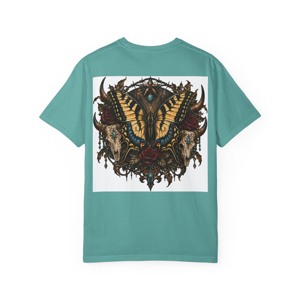 Wild & Whisker  Antler and Butterfly Graphic T-Shirt