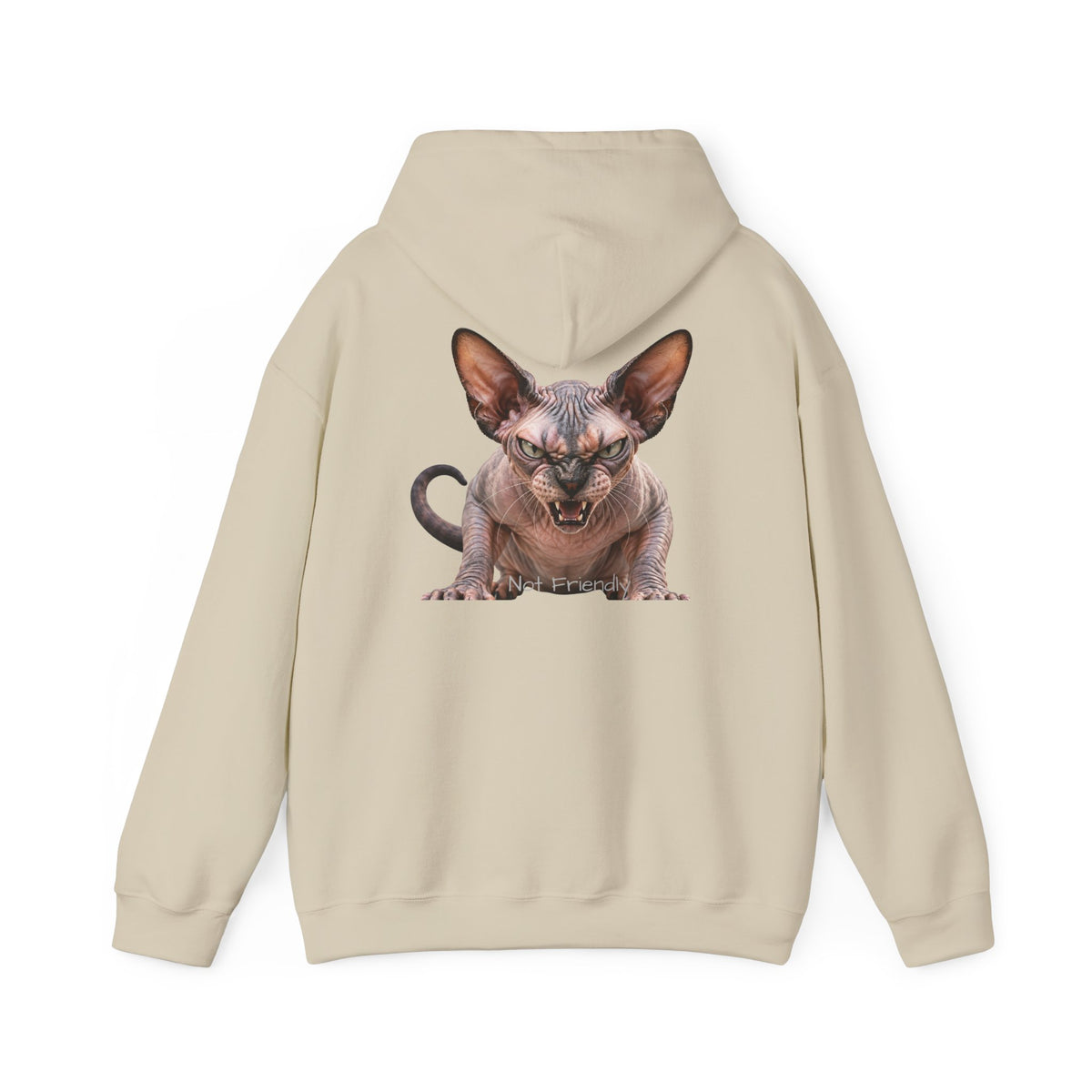 Not Friendly Sphynx Cat Hoodie