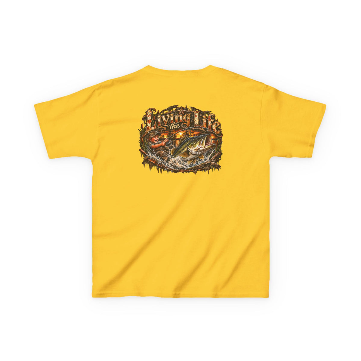 Wildlife Adventure Kids Tee – Big Bass T Shirt