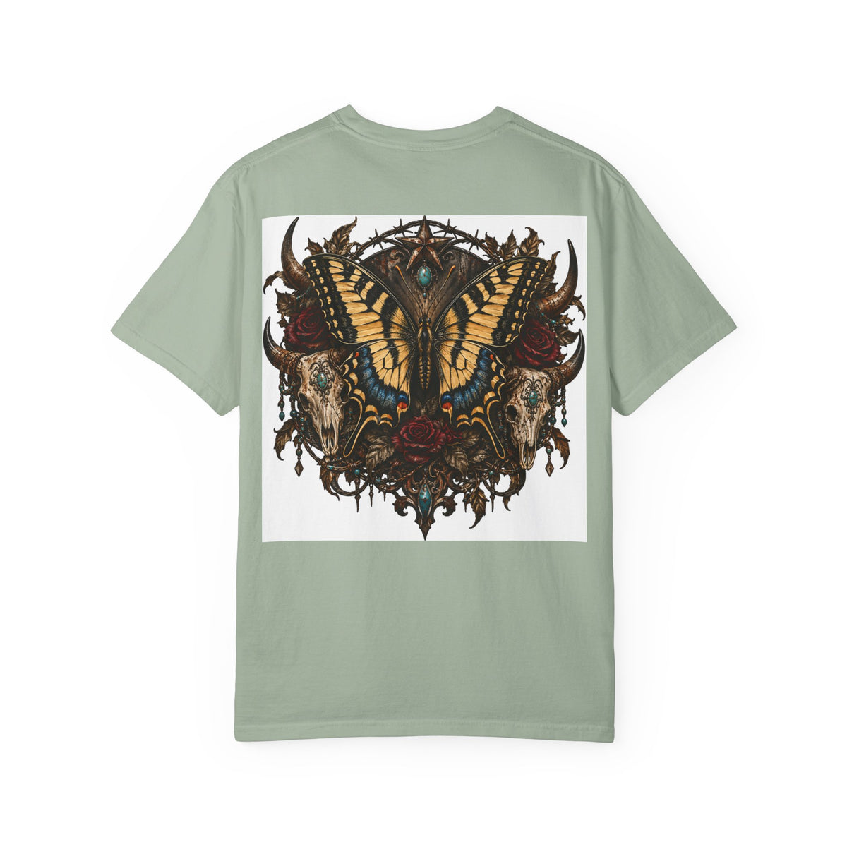 Wild & Whisker  Antler and Butterfly Graphic T-Shirt
