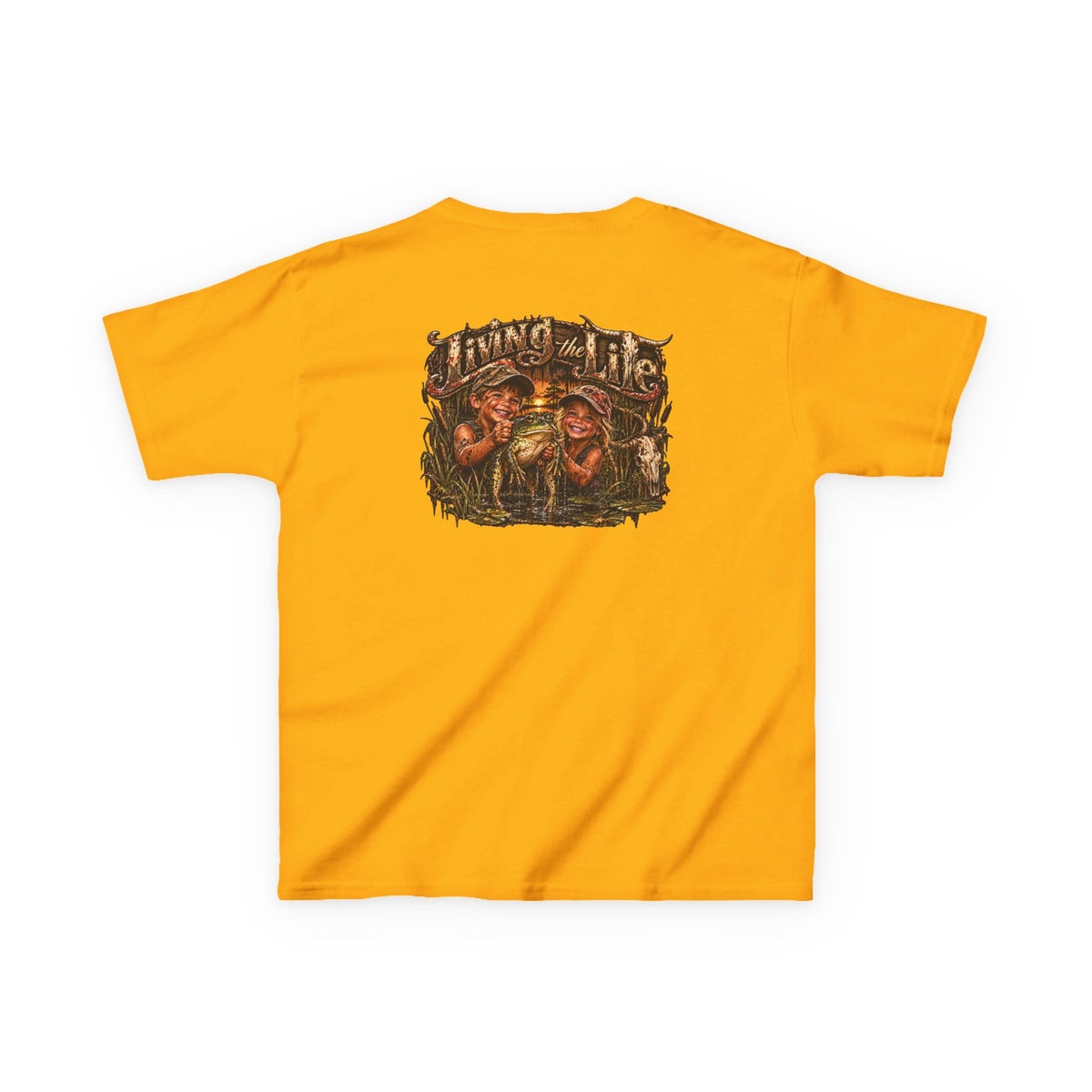 Kids Living the Good Life Frog T Shirt