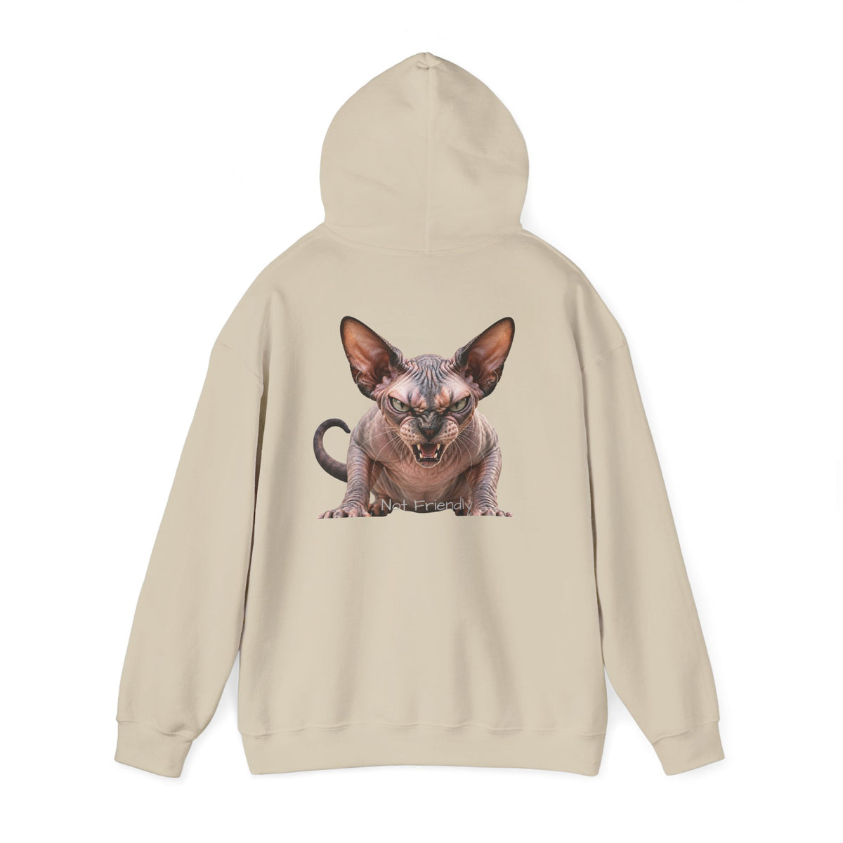Not Friendly Sphynx Cat Hoodie