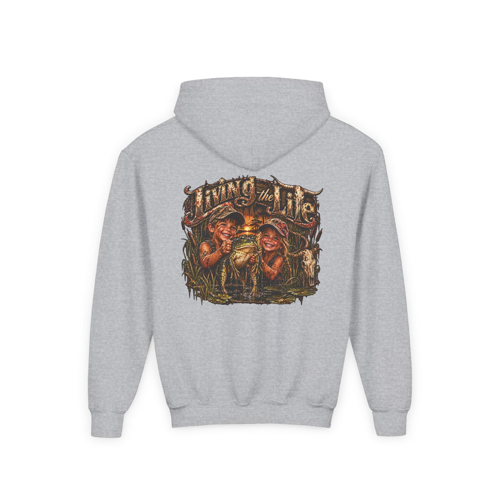 Youth Living the Good Life. Frog Hoodie