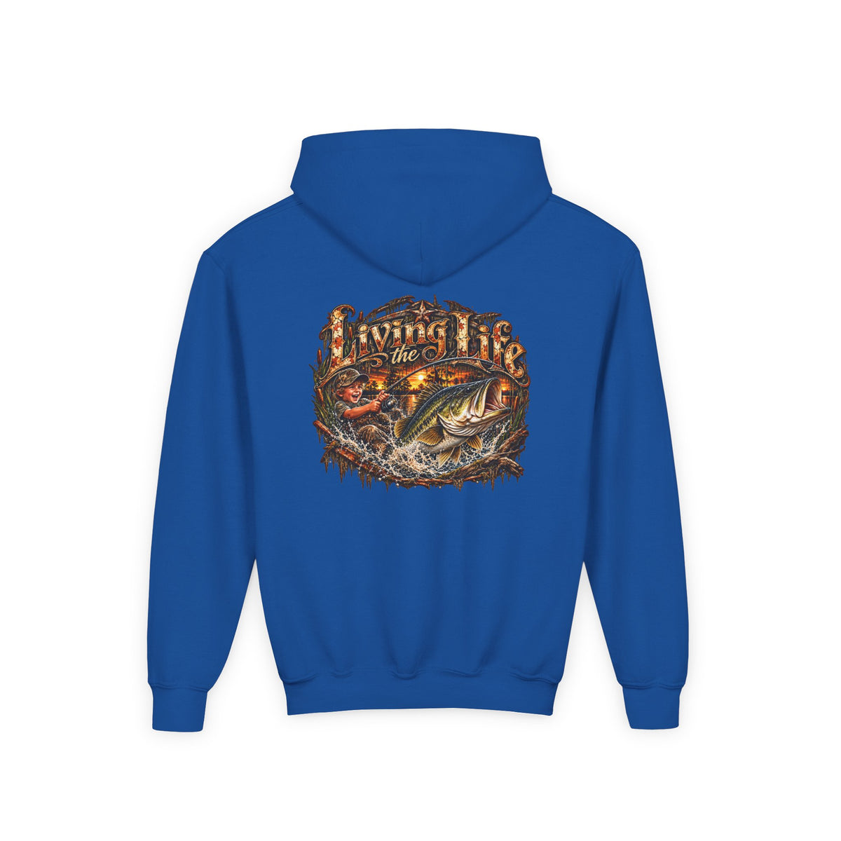 Youth Hunting & Fishing Graphic Hoodie