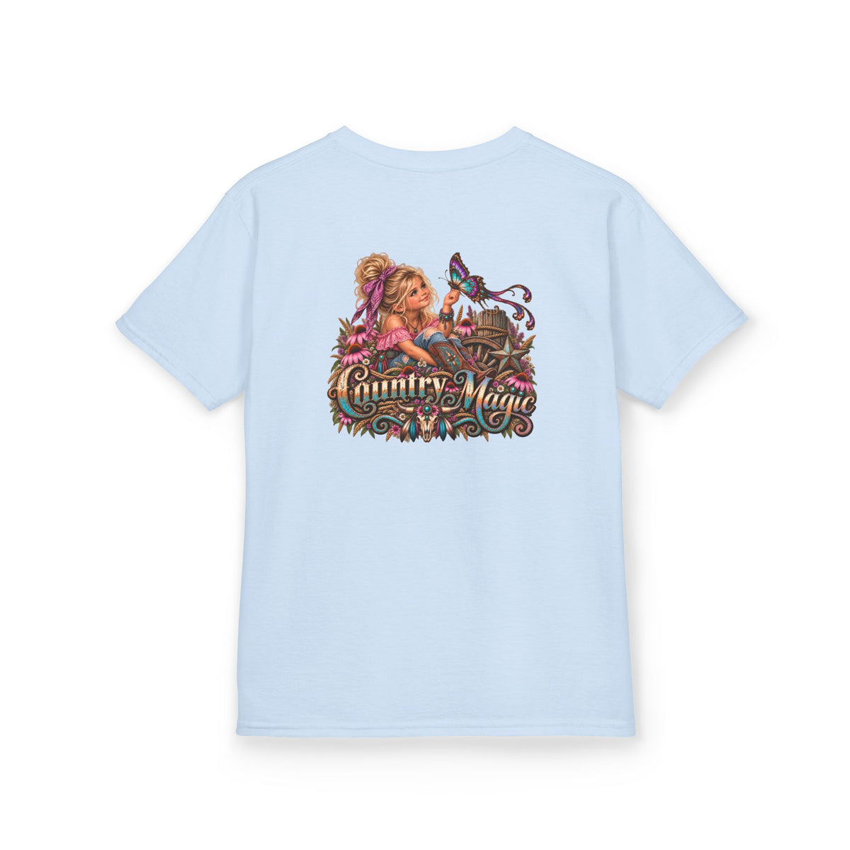 Kids Wild Whisker Country Magic Butterfly Tee