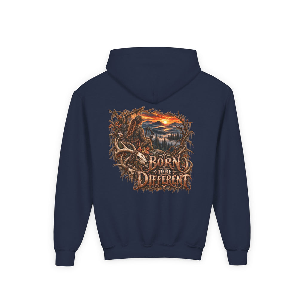 Youth Born Different Wilderness Graphic Hoodie