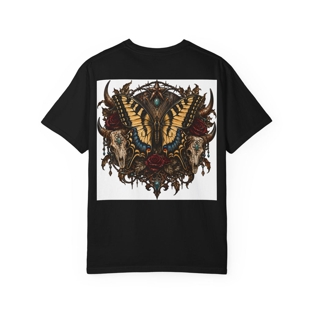 Wild & Whisker  Antler and Butterfly Graphic T-Shirt