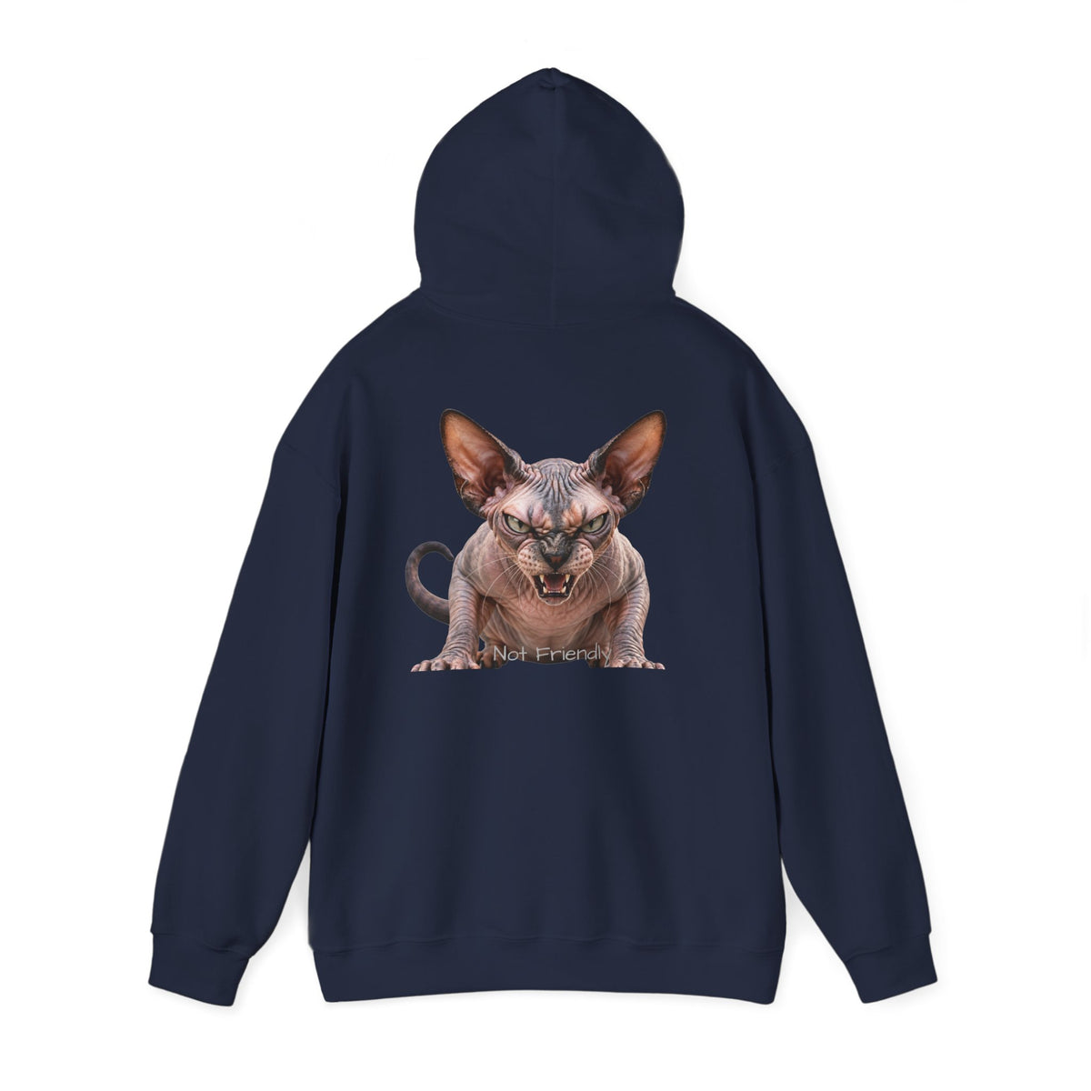 Not Friendly Sphynx Cat Hoodie