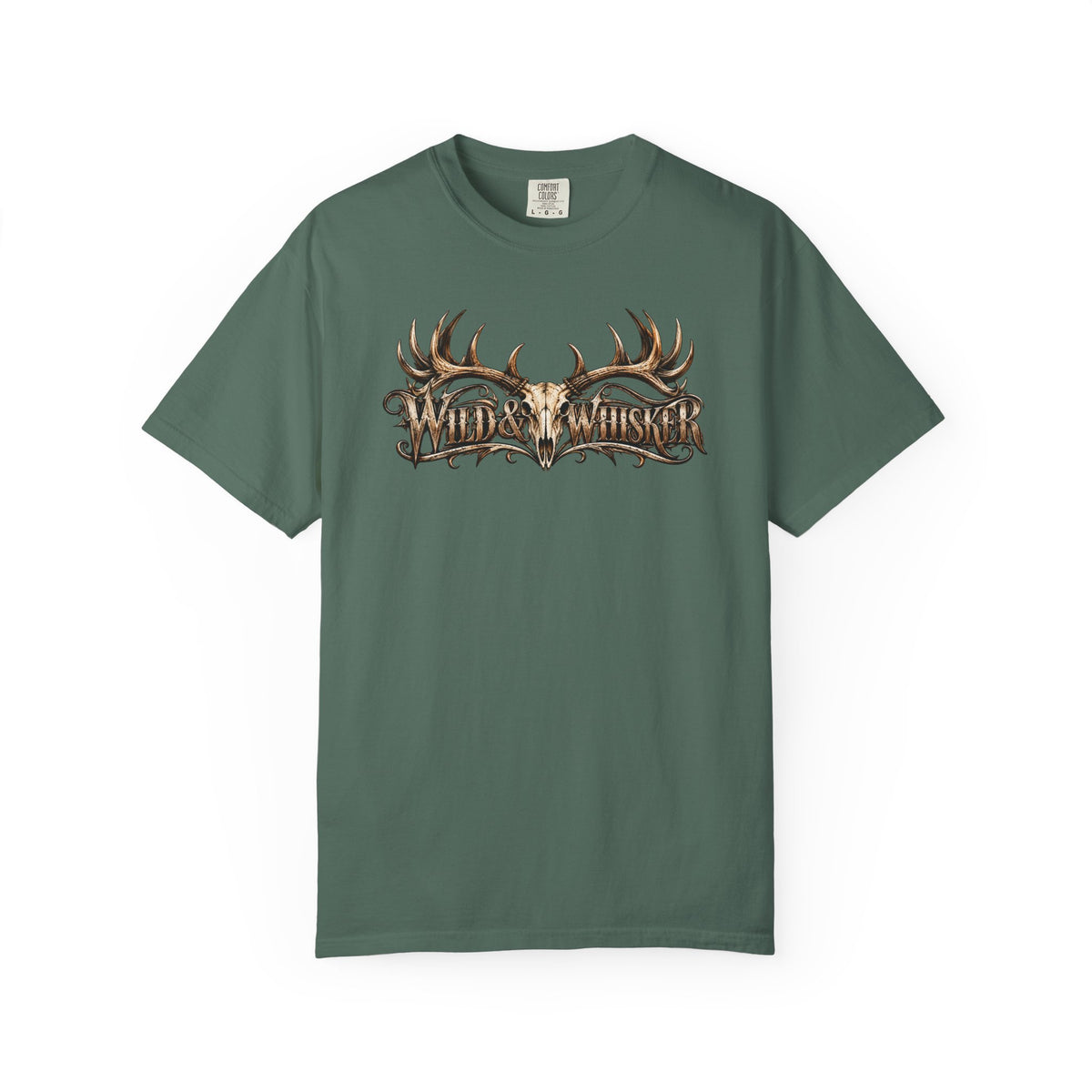 Dark Gothic Skull and Roses T-Shirt