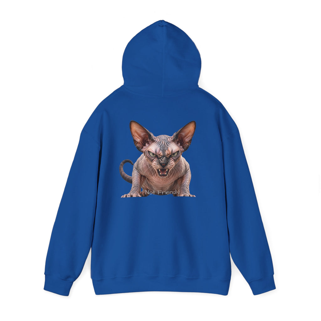 Not Friendly Sphynx Cat Hoodie