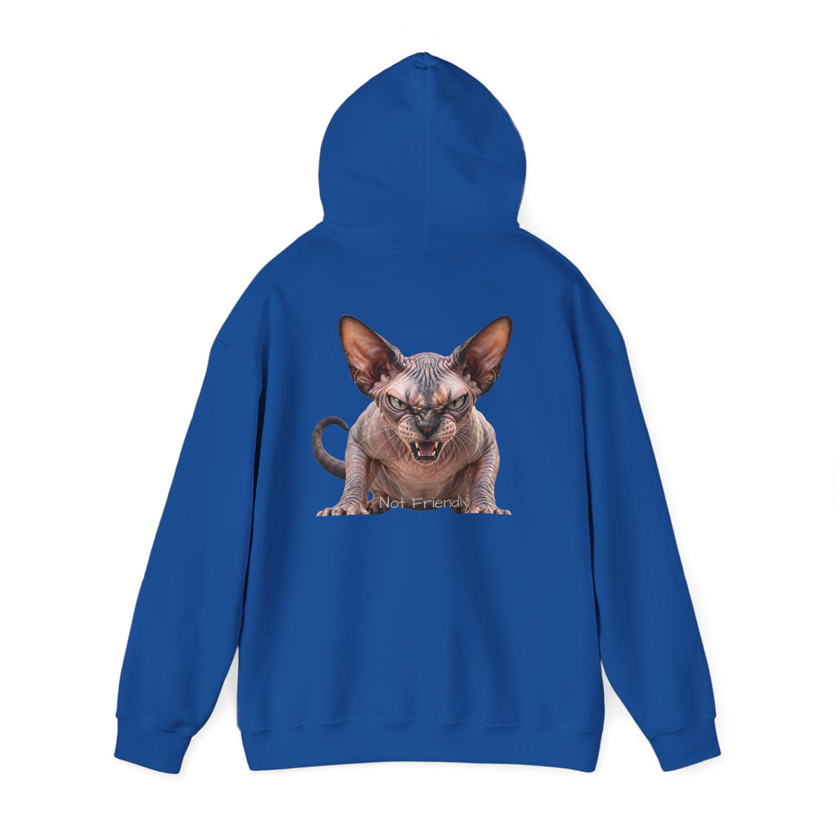 Not Friendly Sphynx Cat Hoodie