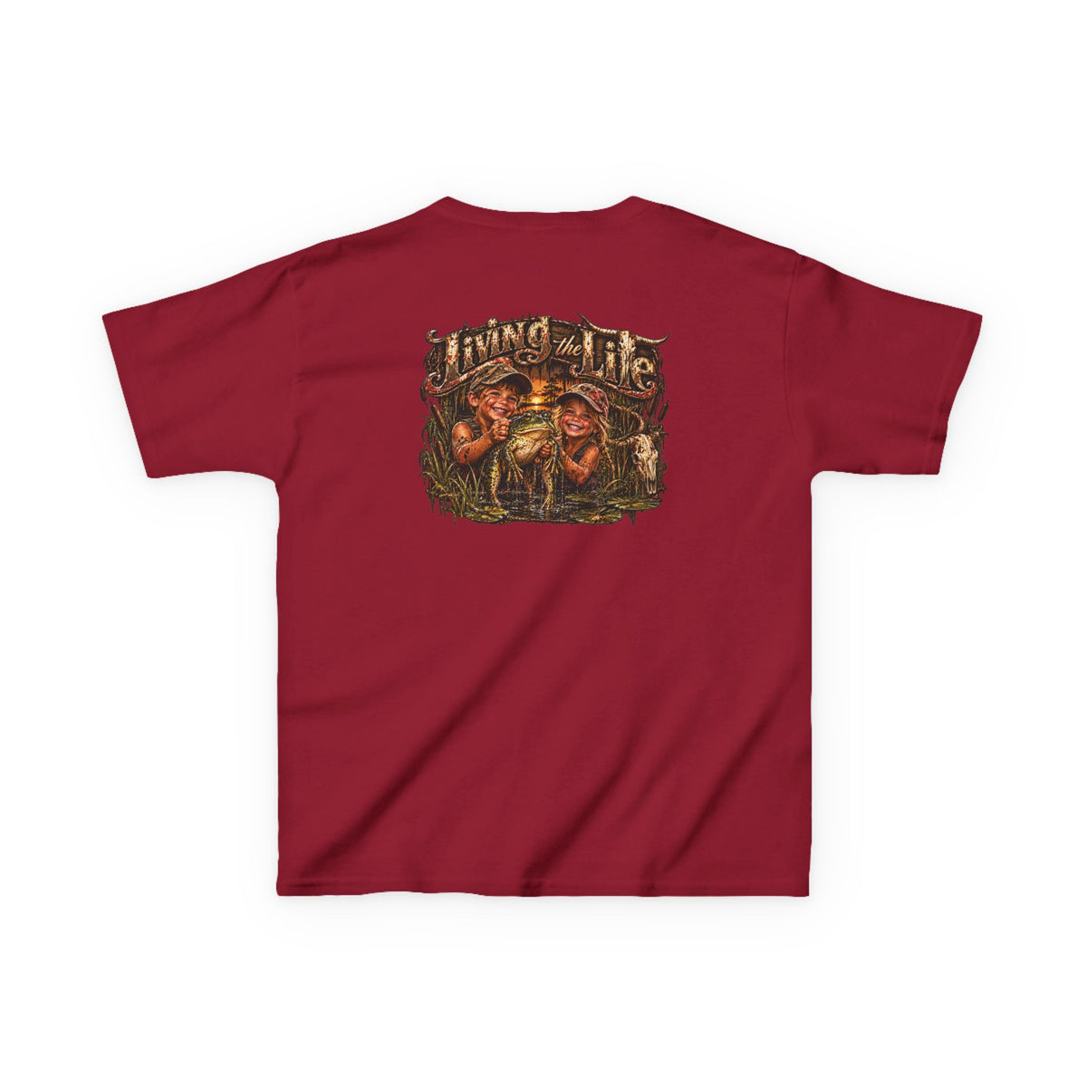Kids Living the Good Life Frog T Shirt