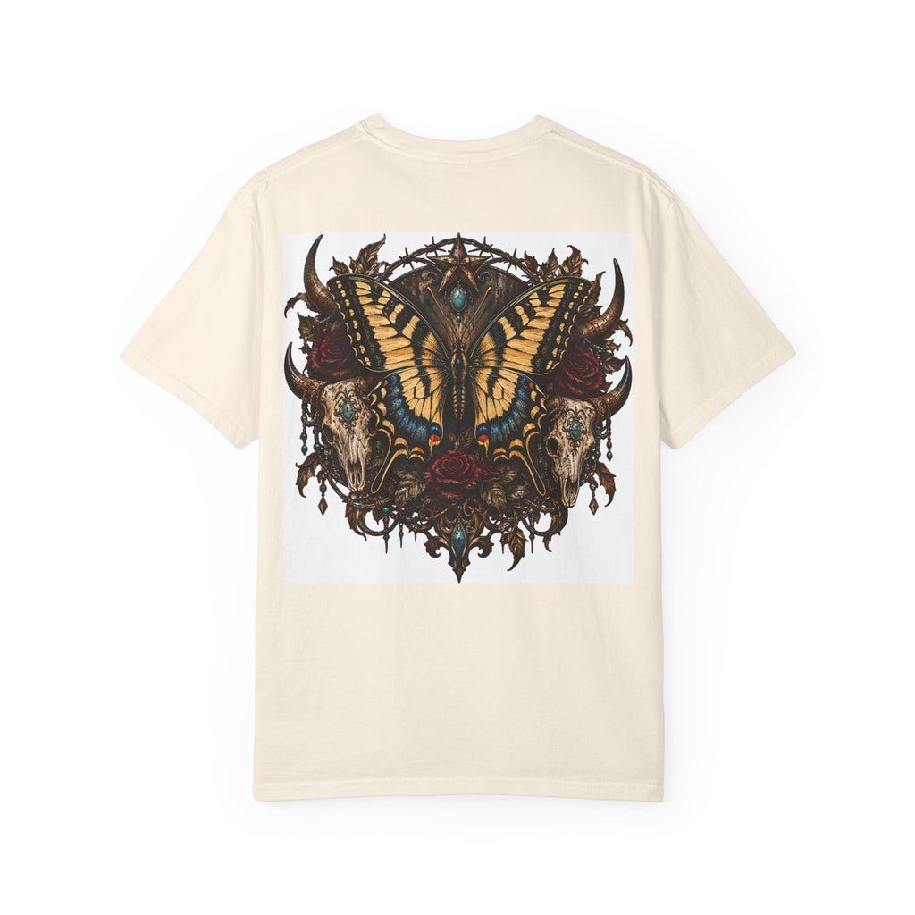 Wild & Whisker  Antler and Butterfly Graphic T-Shirt