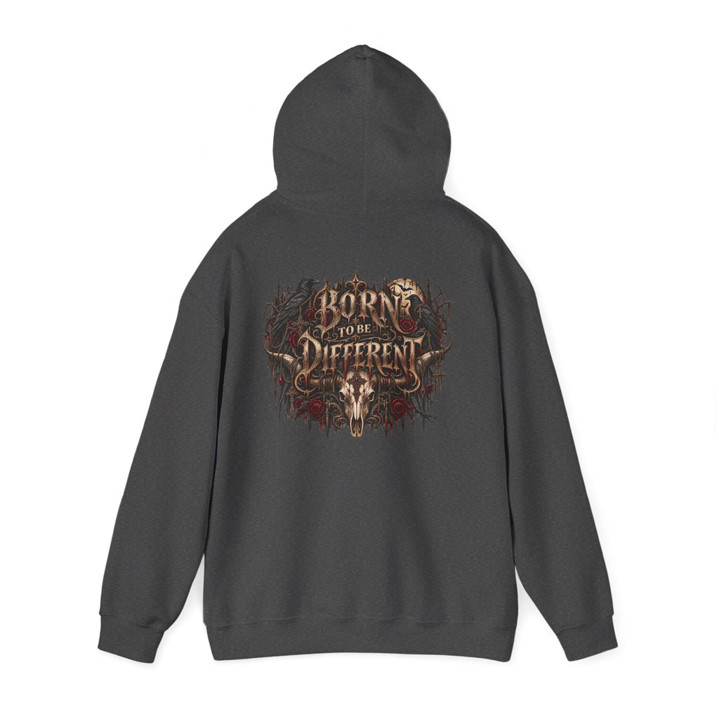 Wild & Whisker  Western Bull Skull Floral Hoodie