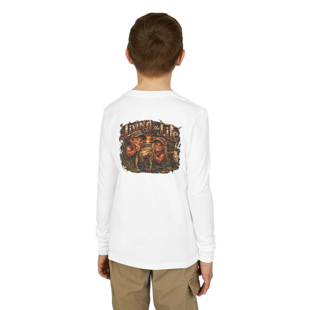 Youth Long Sleeve Tee Living the Life