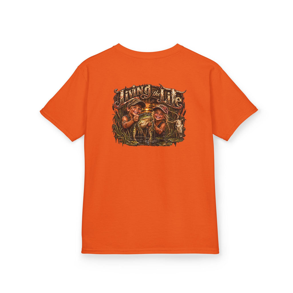 Kids Living the Good Life Frog T Shirt