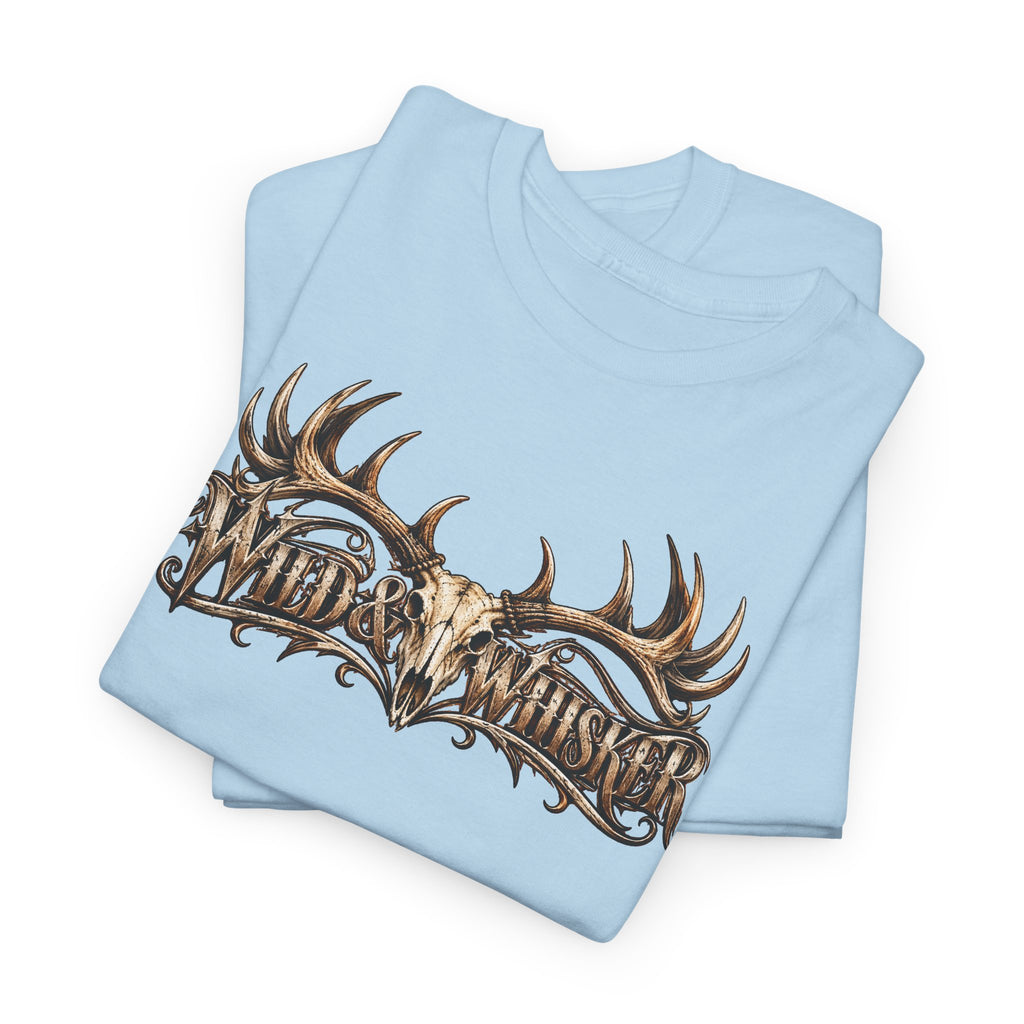 Gothic Raven Skull Graphic Tee