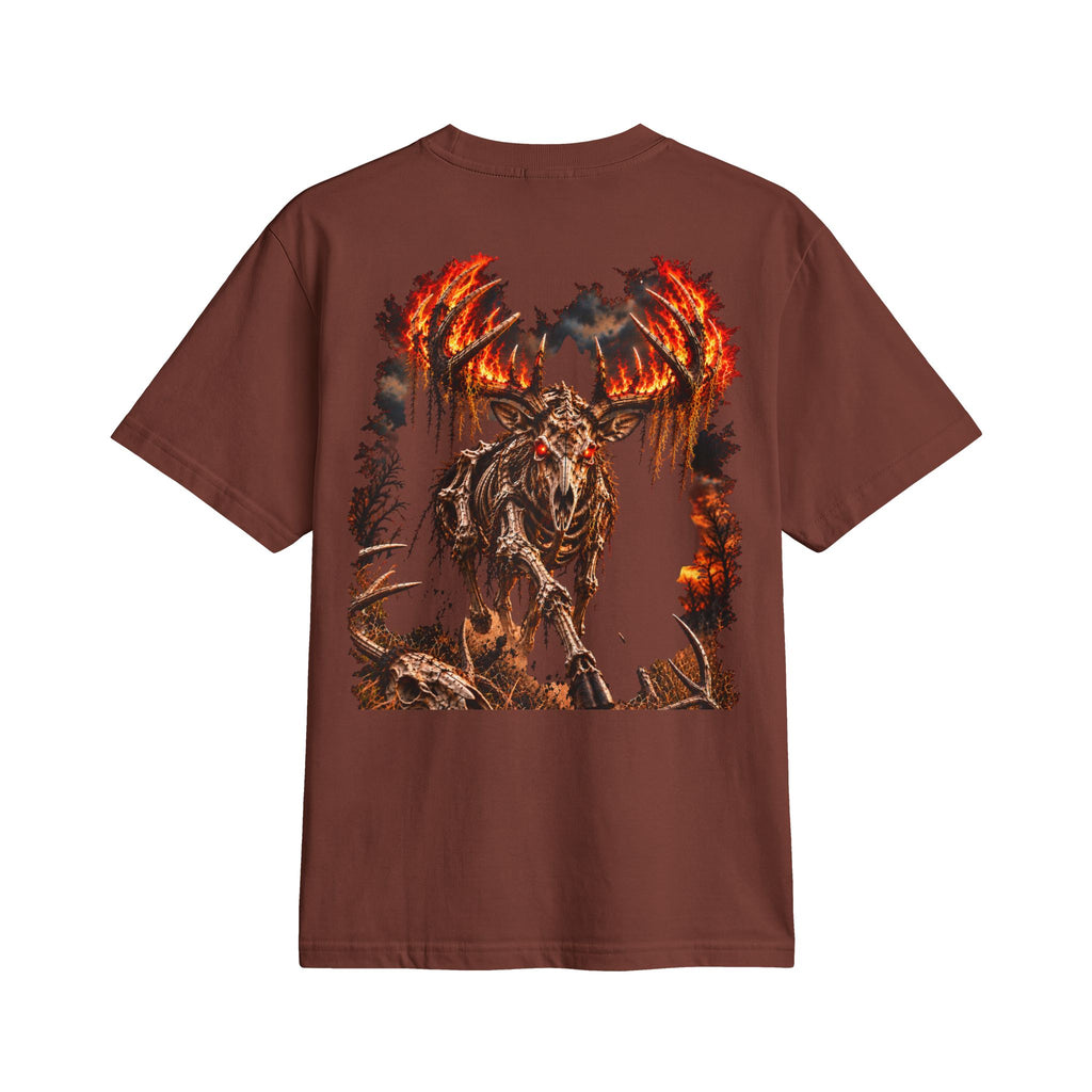 Wild & Whisker  Blazing Deer Warrior  T-Shirt