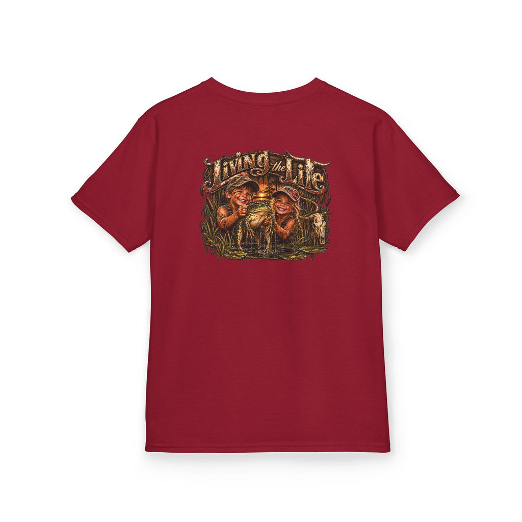 Kids Living the Good Life Frog T Shirt