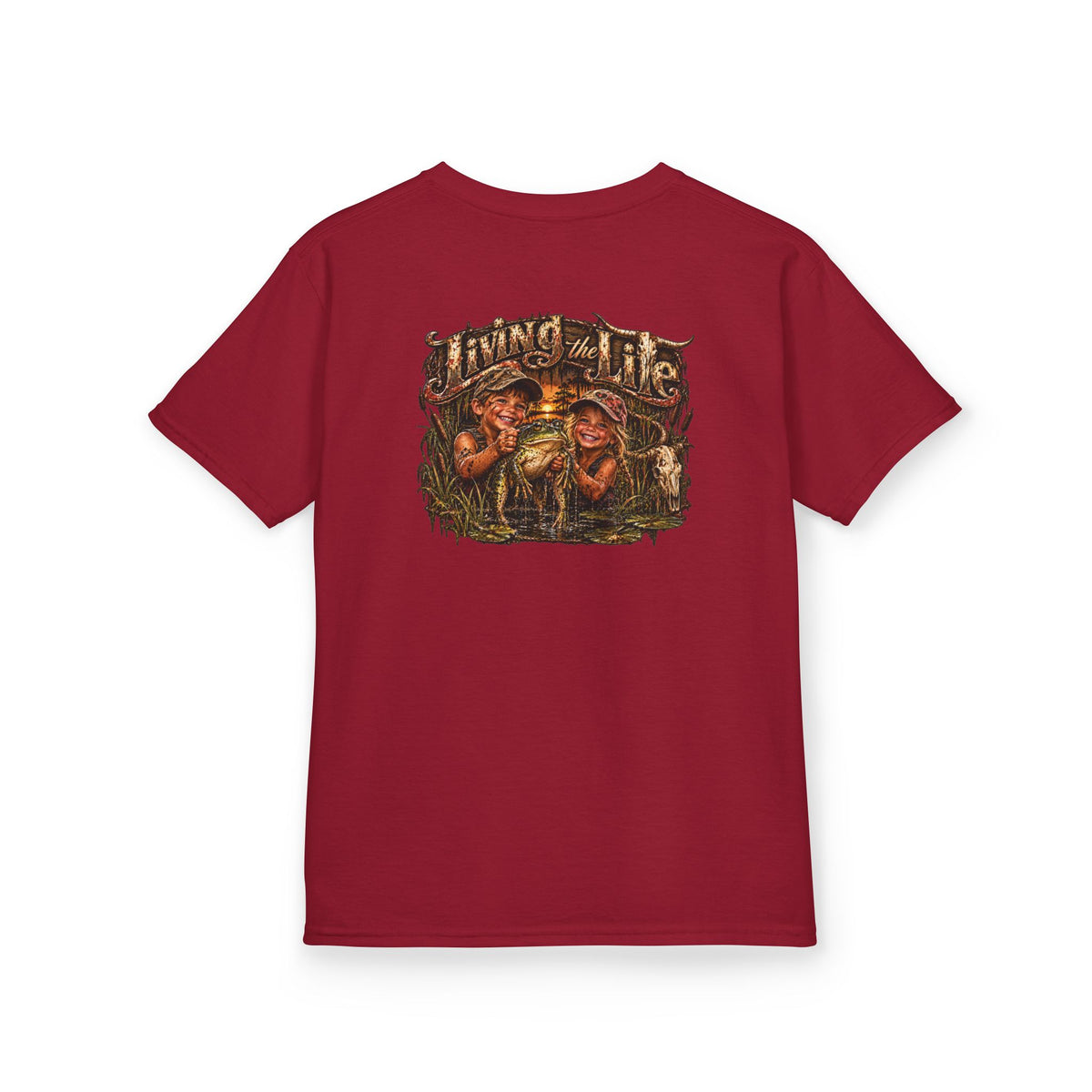 Kids Living the Good Life Frog T Shirt