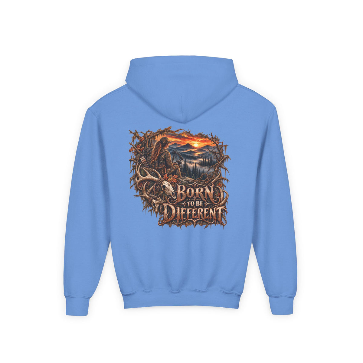 Youth Born Different Wilderness Graphic Hoodie