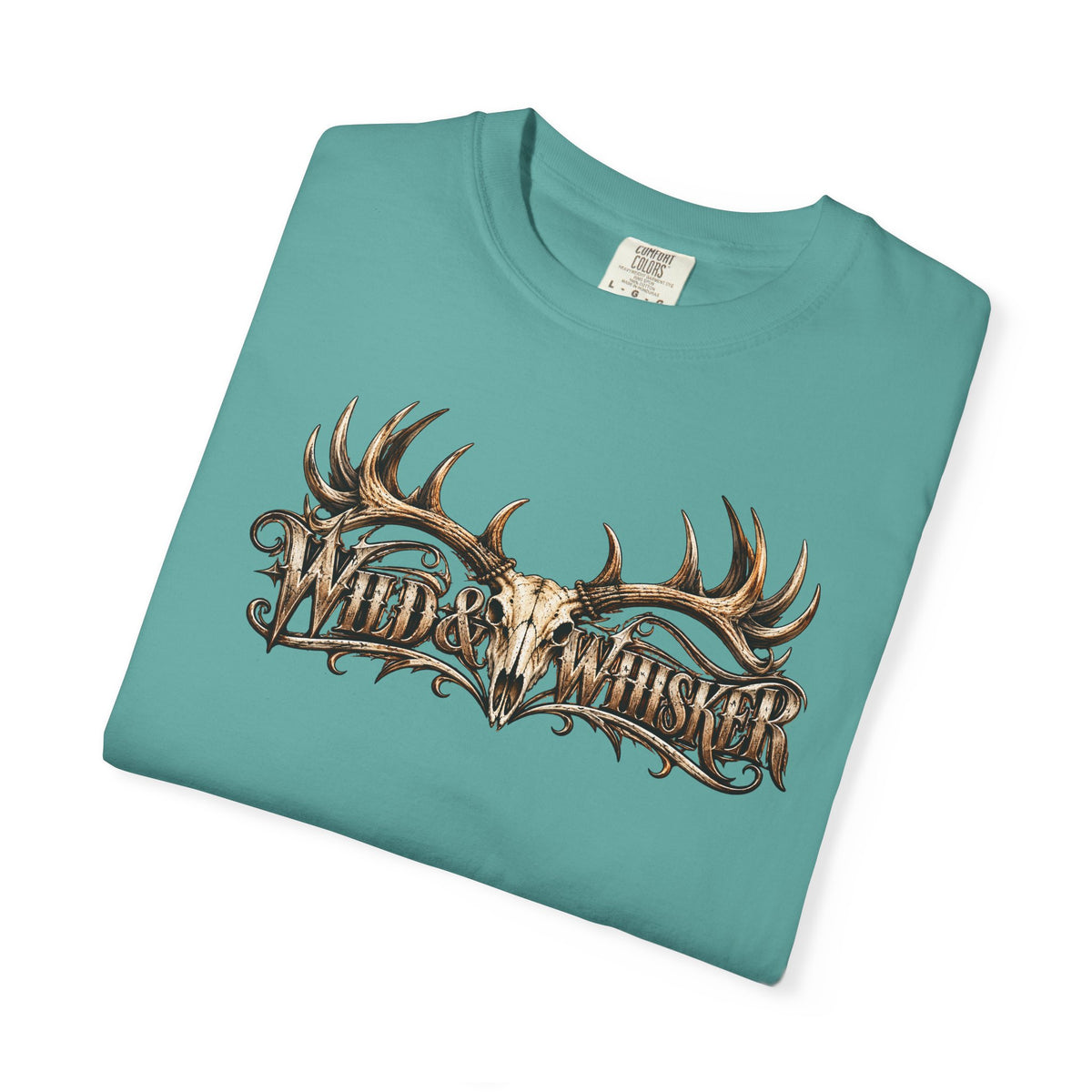 Mystical Octopus and Antler Graphic T-Shirt