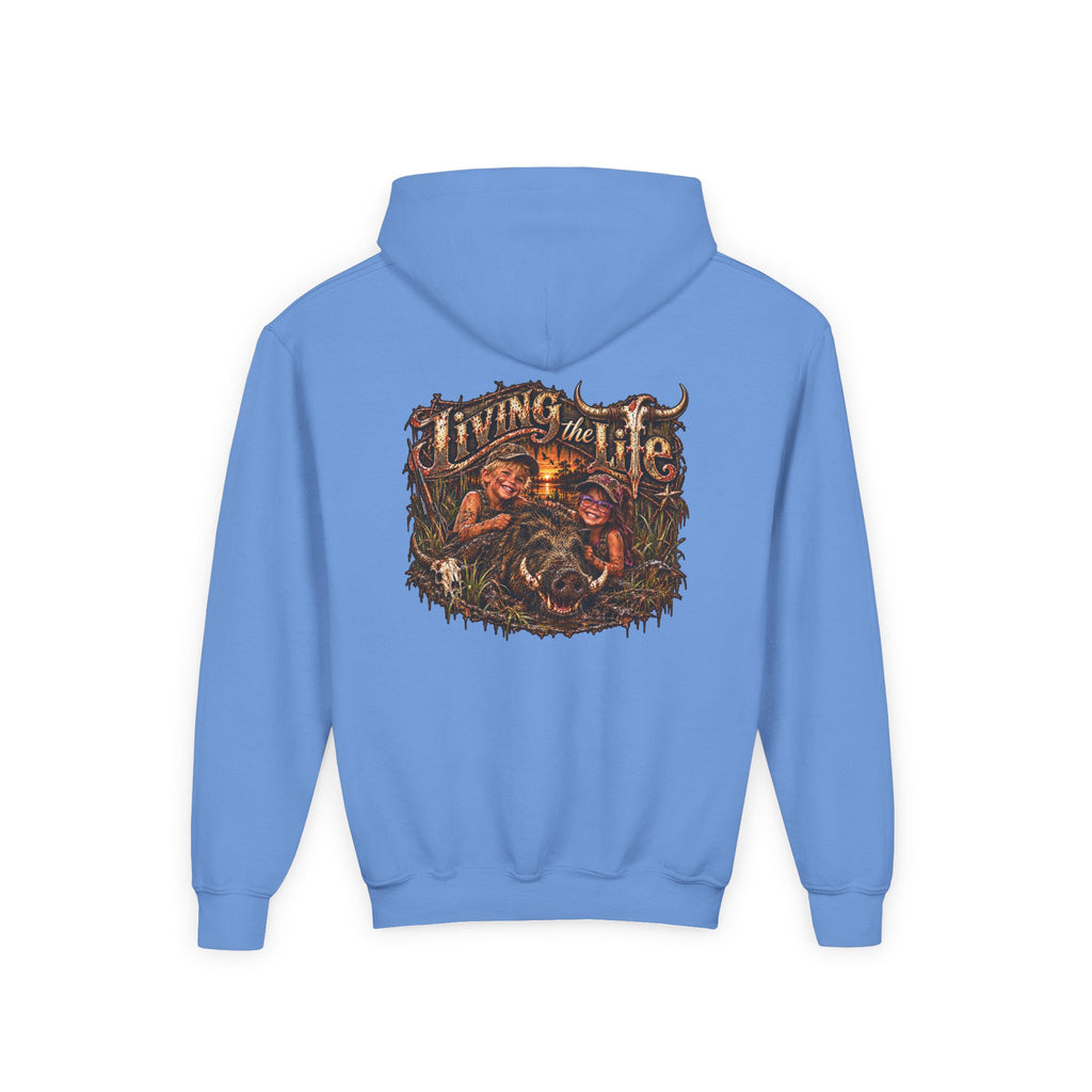 Wild Hog Youth Living the Life Hoodie