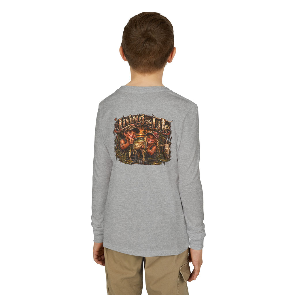 Youth Long Sleeve Tee Living the Life