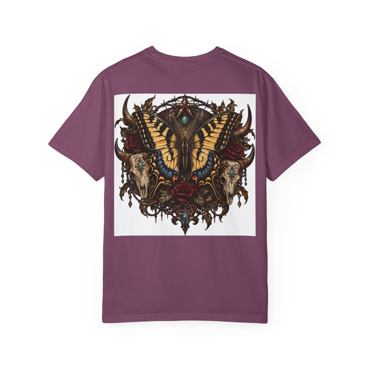 Wild & Whisker  Antler and Butterfly Graphic T-Shirt