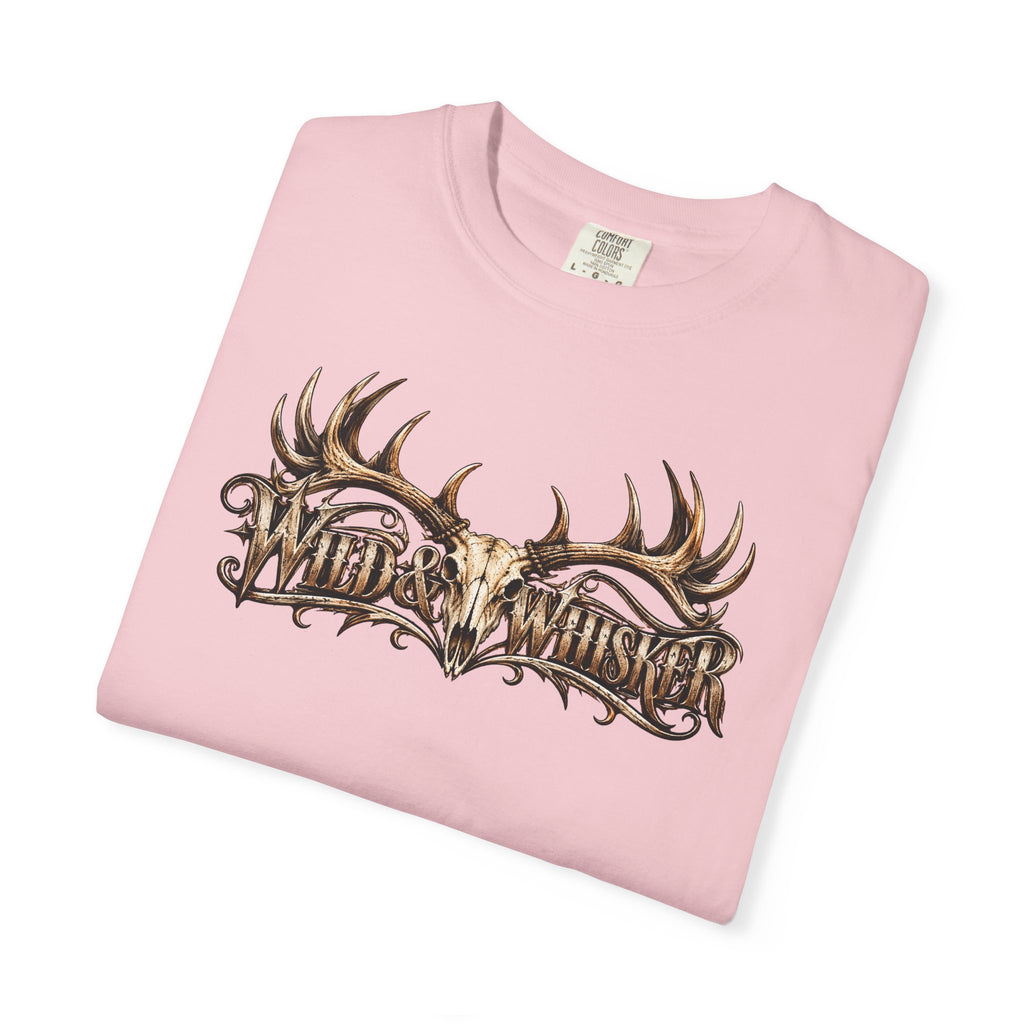 Dark Gothic Skull and Roses T-Shirt