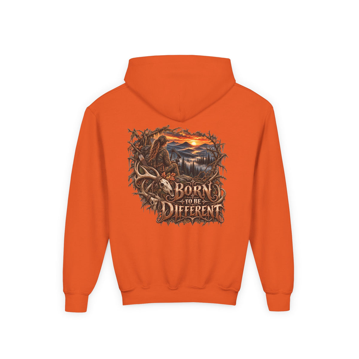 Youth Born Different Wilderness Graphic Hoodie