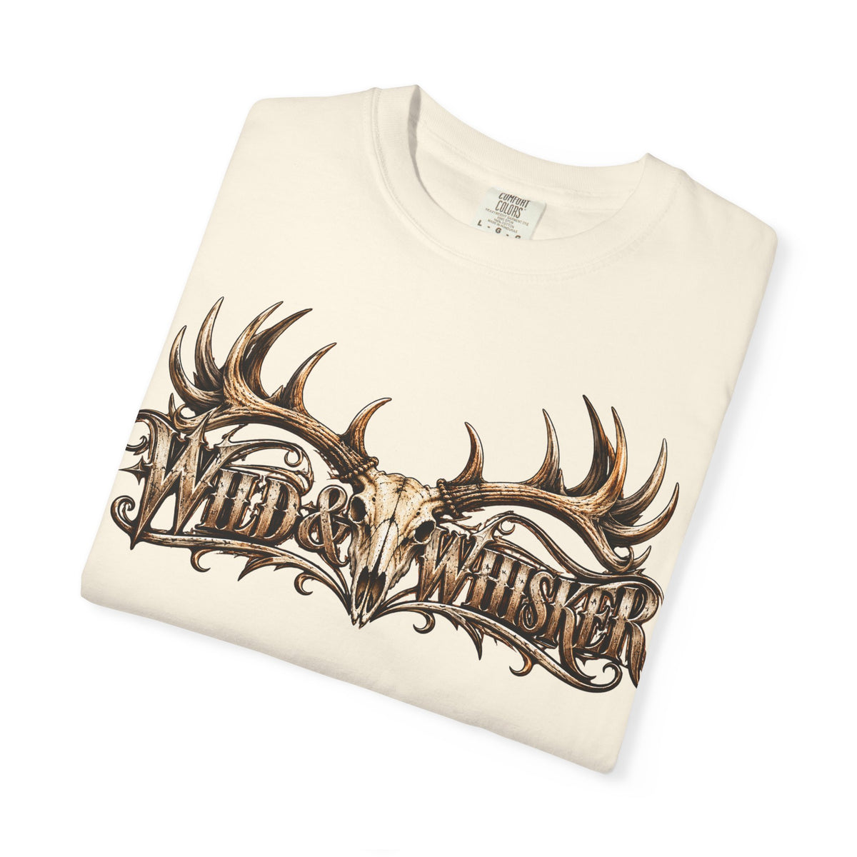 Wild & Whisker  Antler and Butterfly Graphic T-Shirt