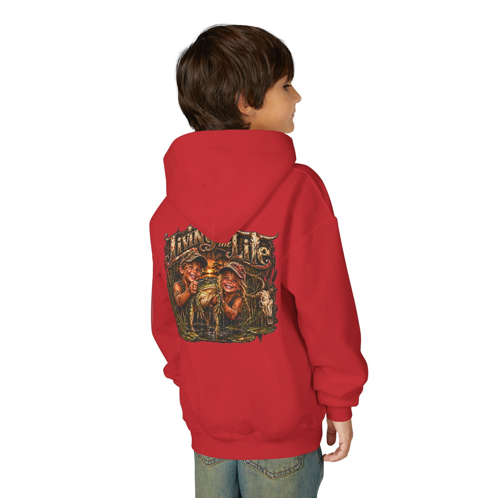 Youth Living the Good Life. Frog Hoodie