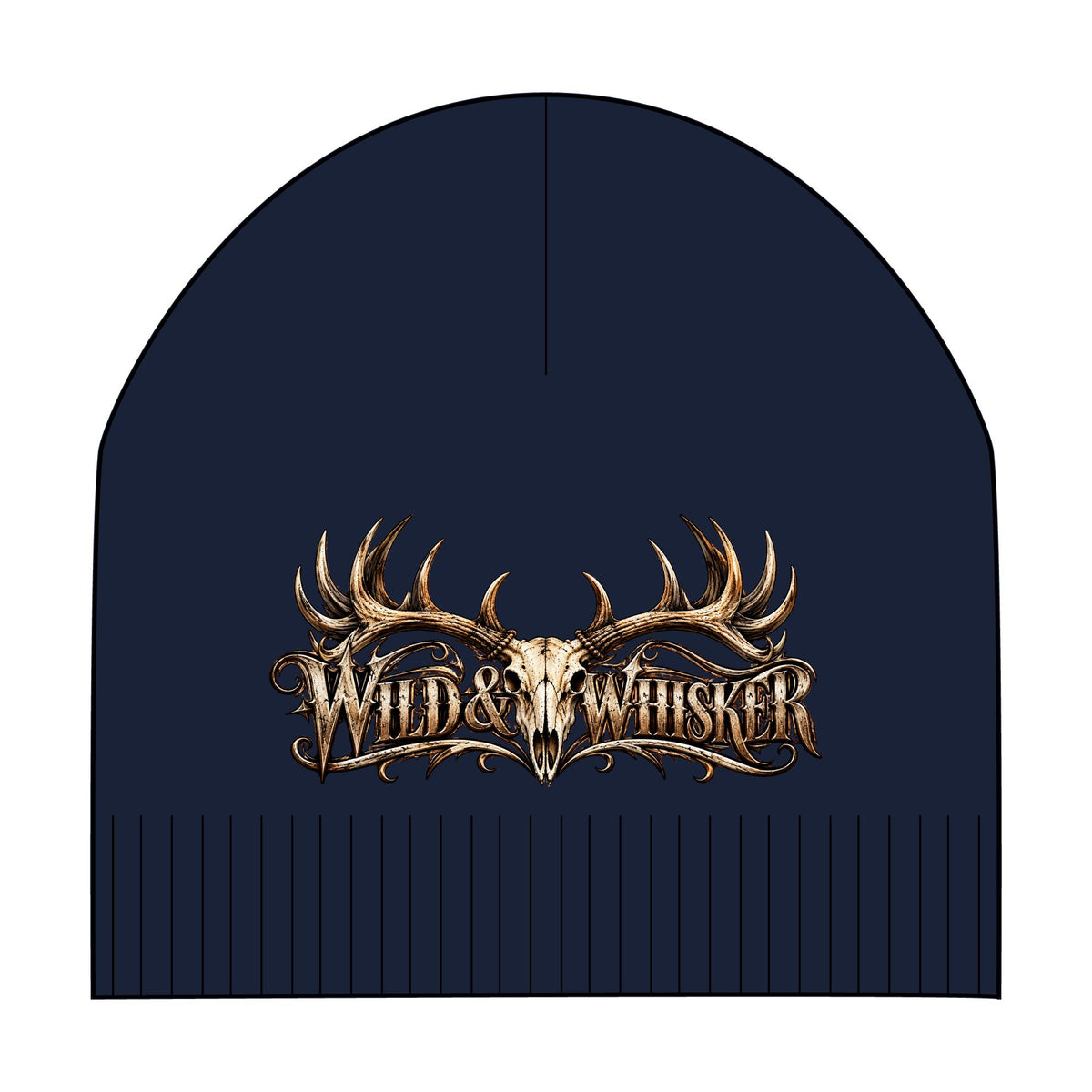 Wild & Whisker Deer Skull  Beanie