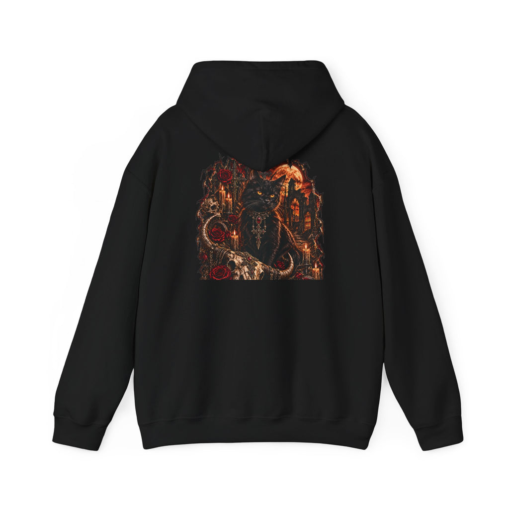 Wild & Whisker Black Cat  Hoodie