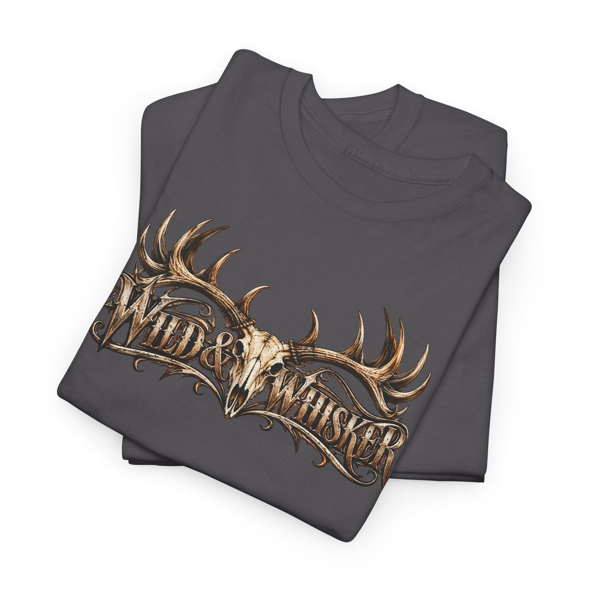 Gothic Raven Skull Graphic Tee