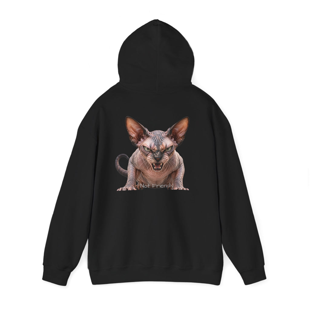 Not Friendly Sphynx Cat Hoodie