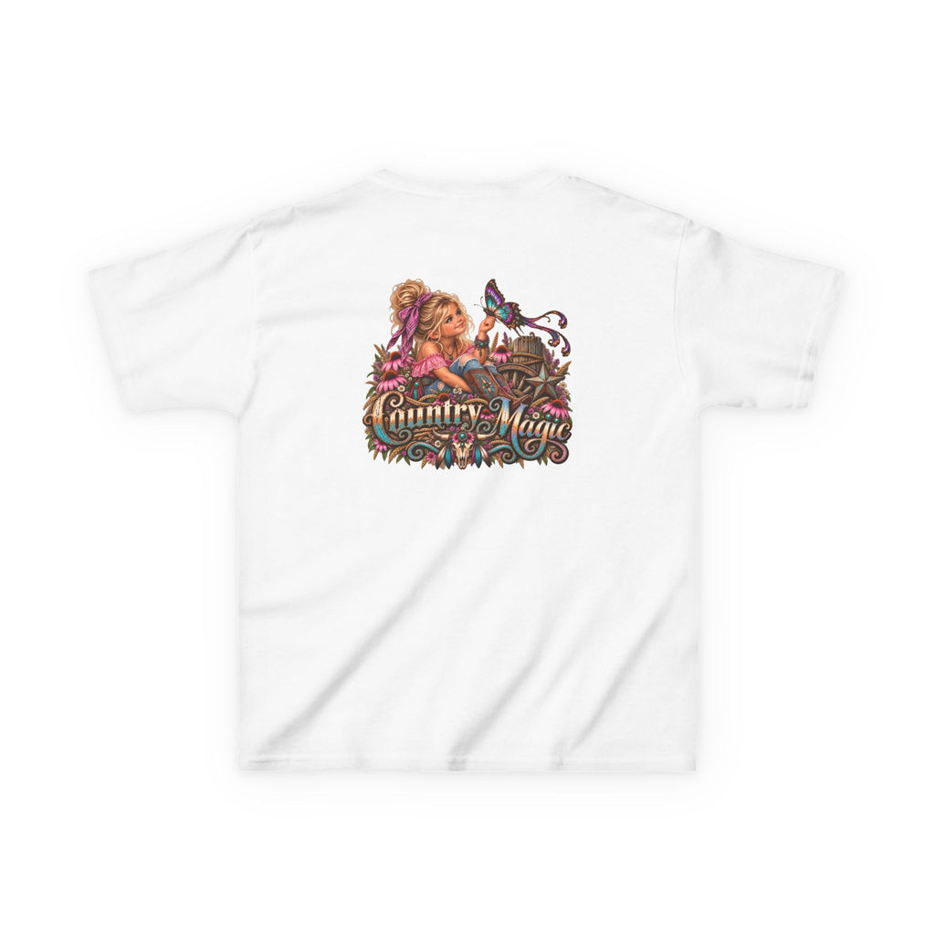 Kids Wild Whisker Country Magic Butterfly Tee