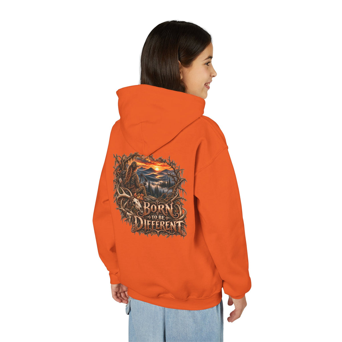 Youth Born Different Wilderness Graphic Hoodie