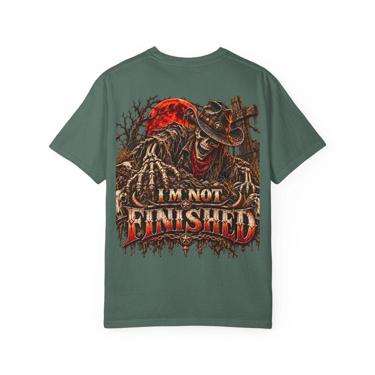 I'm Not Finished Graphic T-Shirt