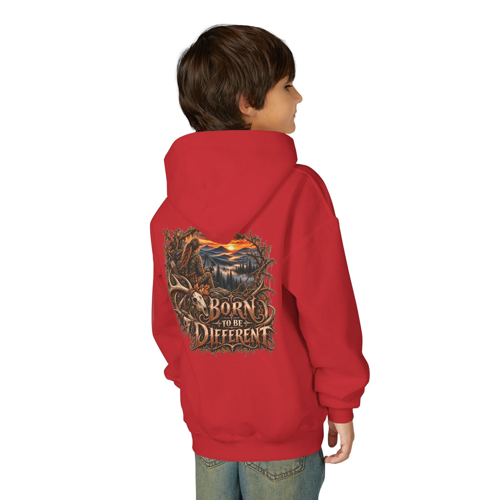 Youth Born Different Wilderness Graphic Hoodie