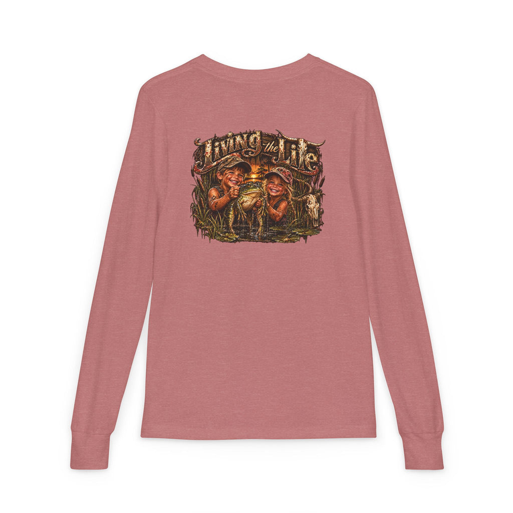Youth Long Sleeve Tee Living the Life