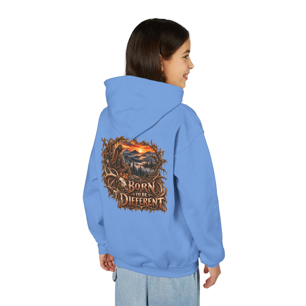 Youth Born Different Wilderness Graphic Hoodie