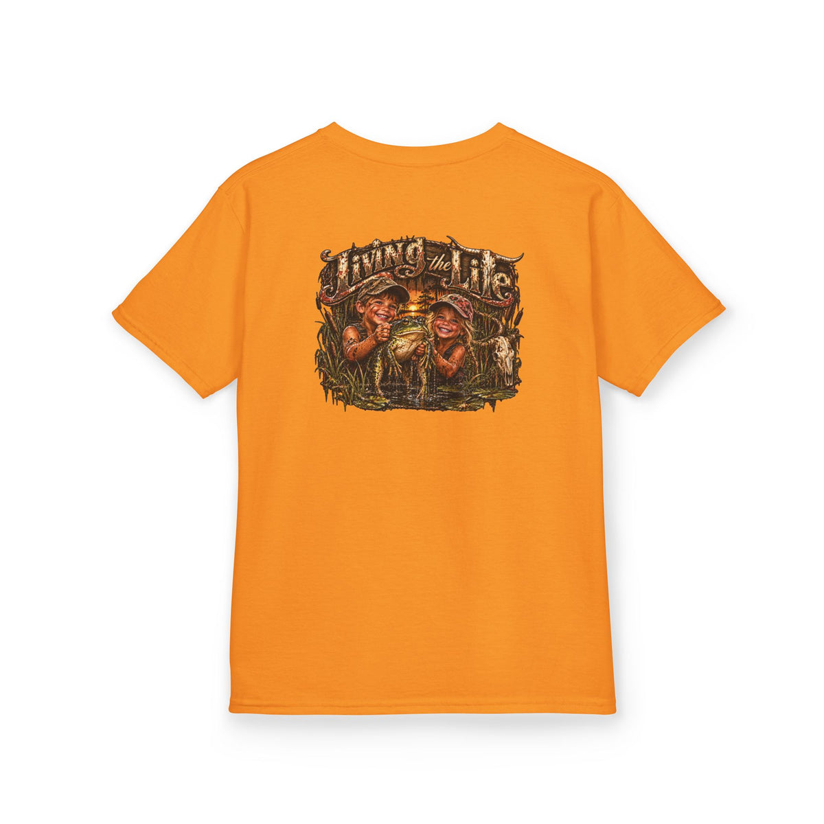 Kids Living the Good Life Frog T Shirt