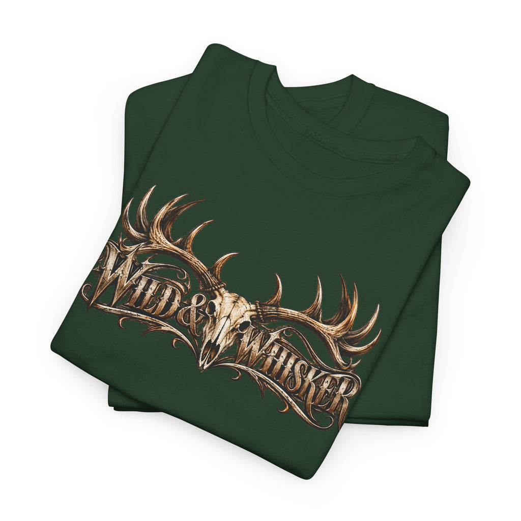 Gothic Raven Skull Graphic Tee