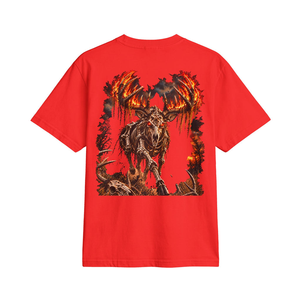 Wild & Whisker  Blazing Deer Warrior  T-Shirt