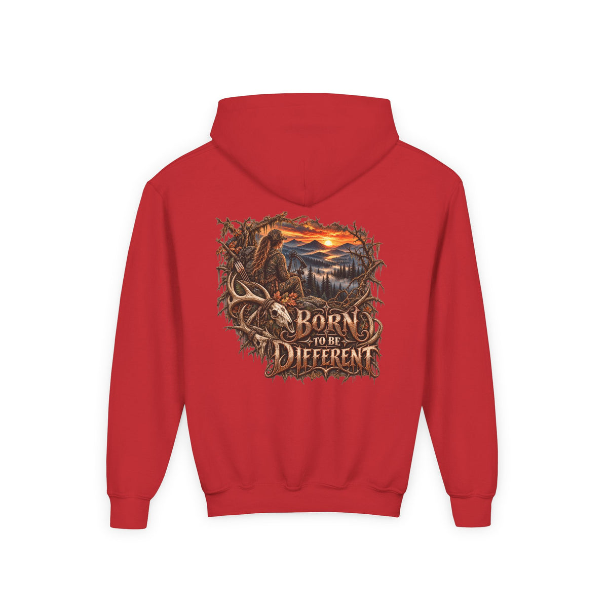 Youth Born Different Wilderness Graphic Hoodie