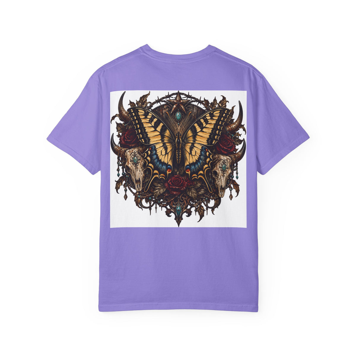Wild & Whisker  Antler and Butterfly Graphic T-Shirt