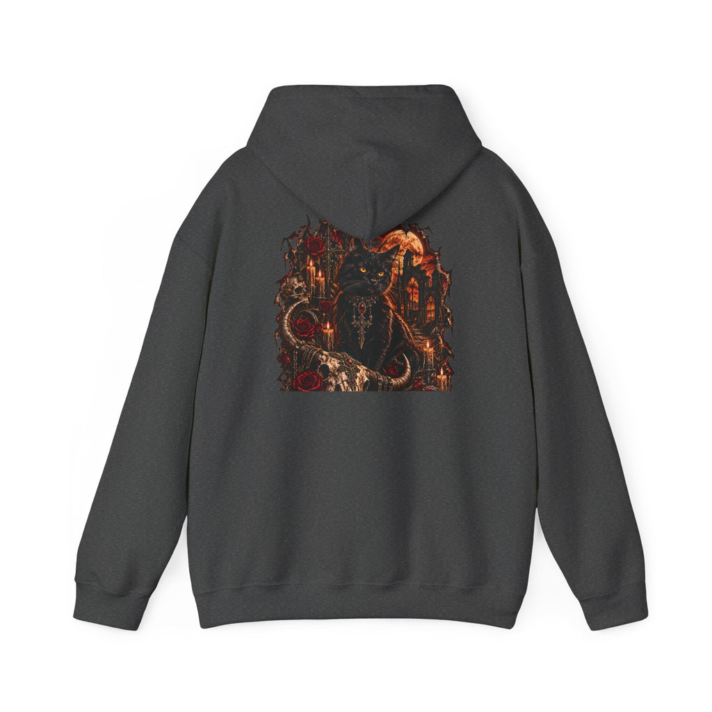 Wild & Whisker Black Cat  Hoodie
