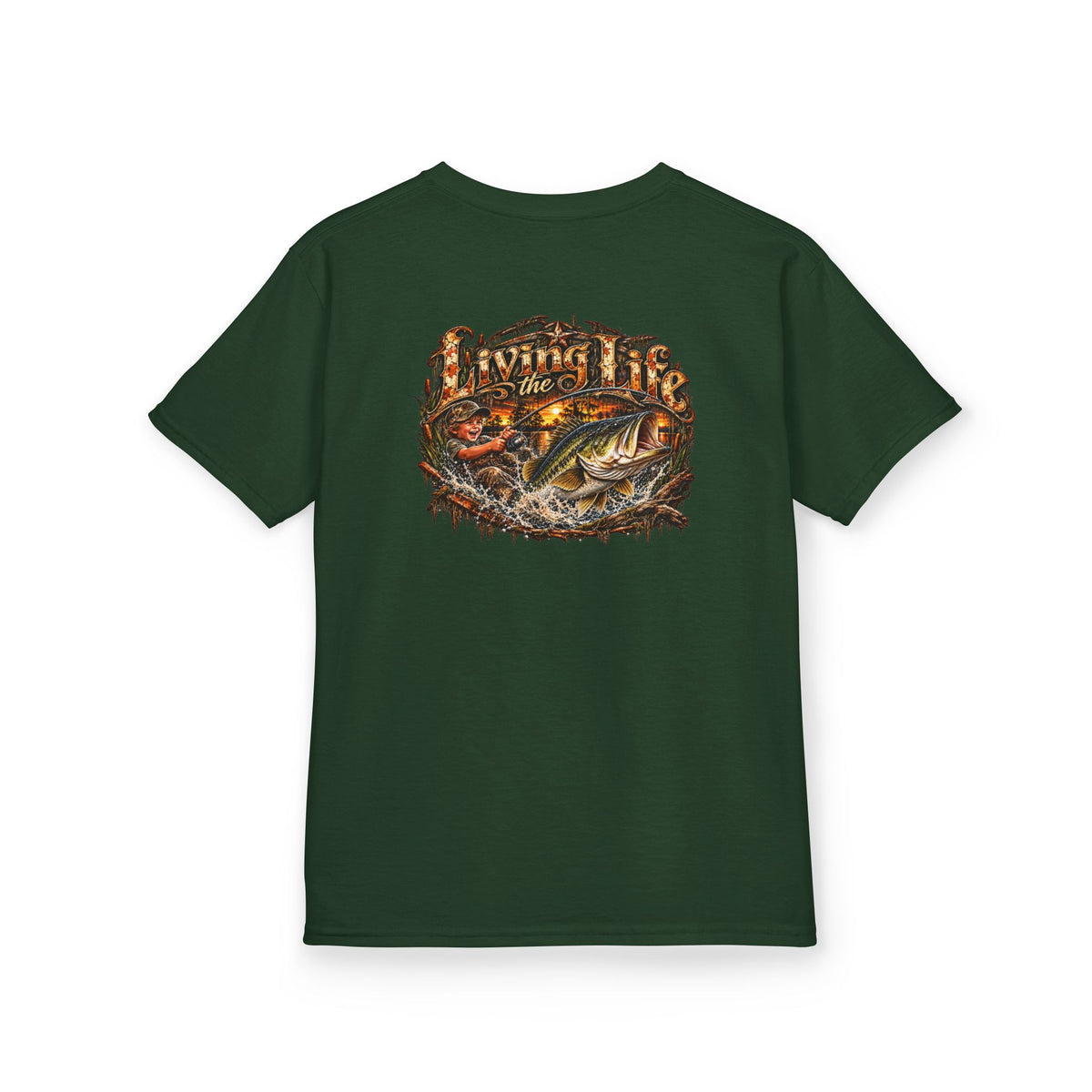 Wildlife Adventure Kids Tee – Big Bass T Shirt